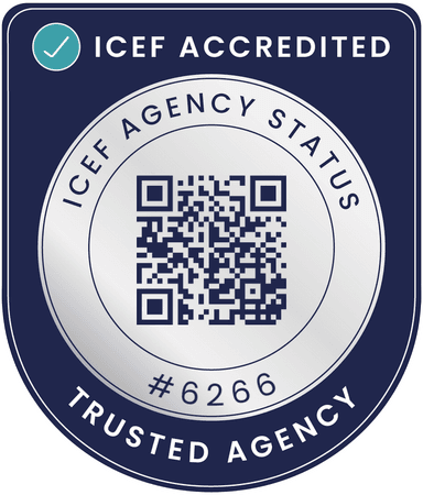 ICEF Accredited - Trusted Agency #6266